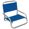 Folding Beach Chair w/Aluminum Frame